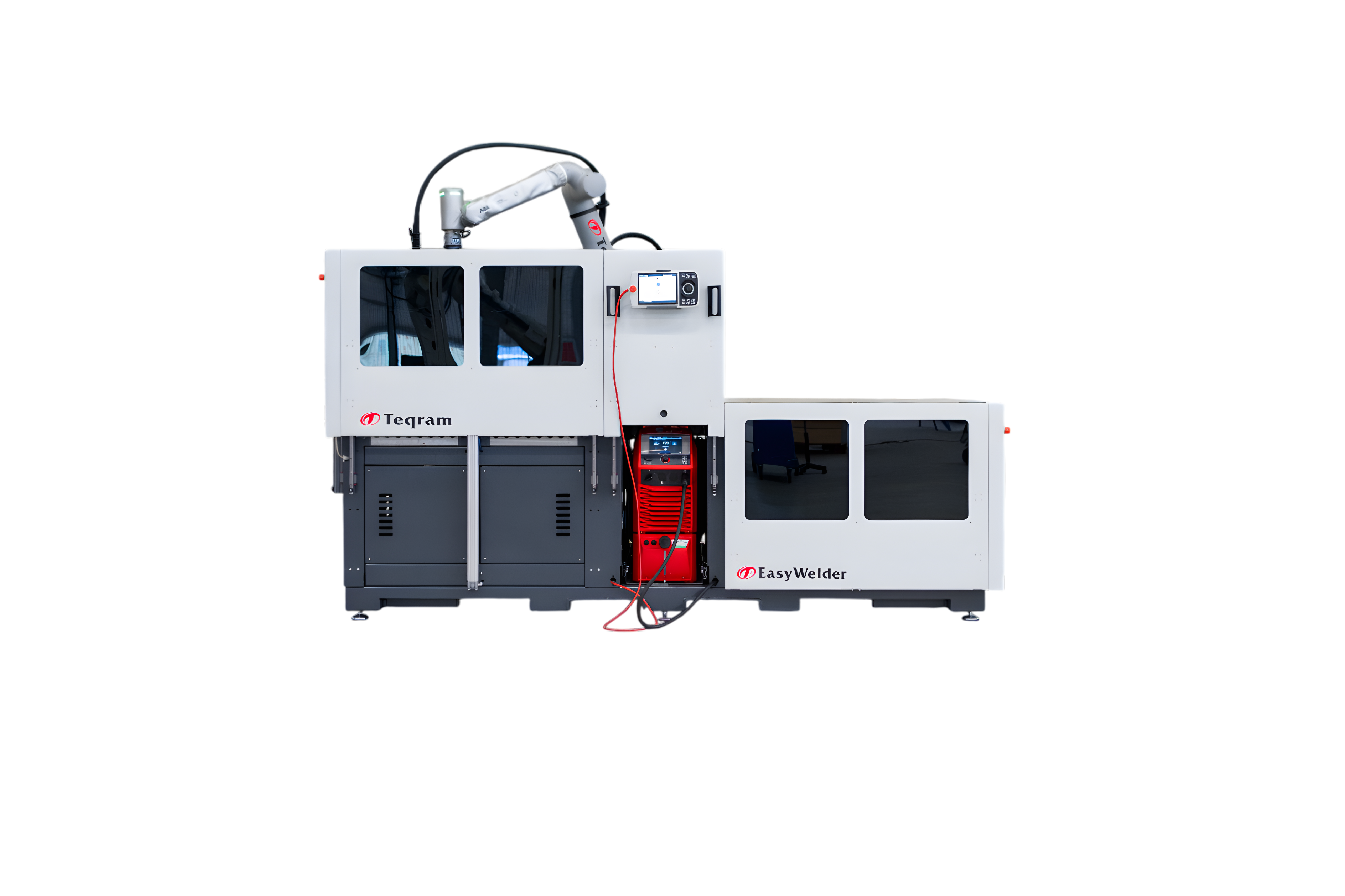 EasyWelder von Teqram – Automatische Schweißanlage mit ABB-Cobot