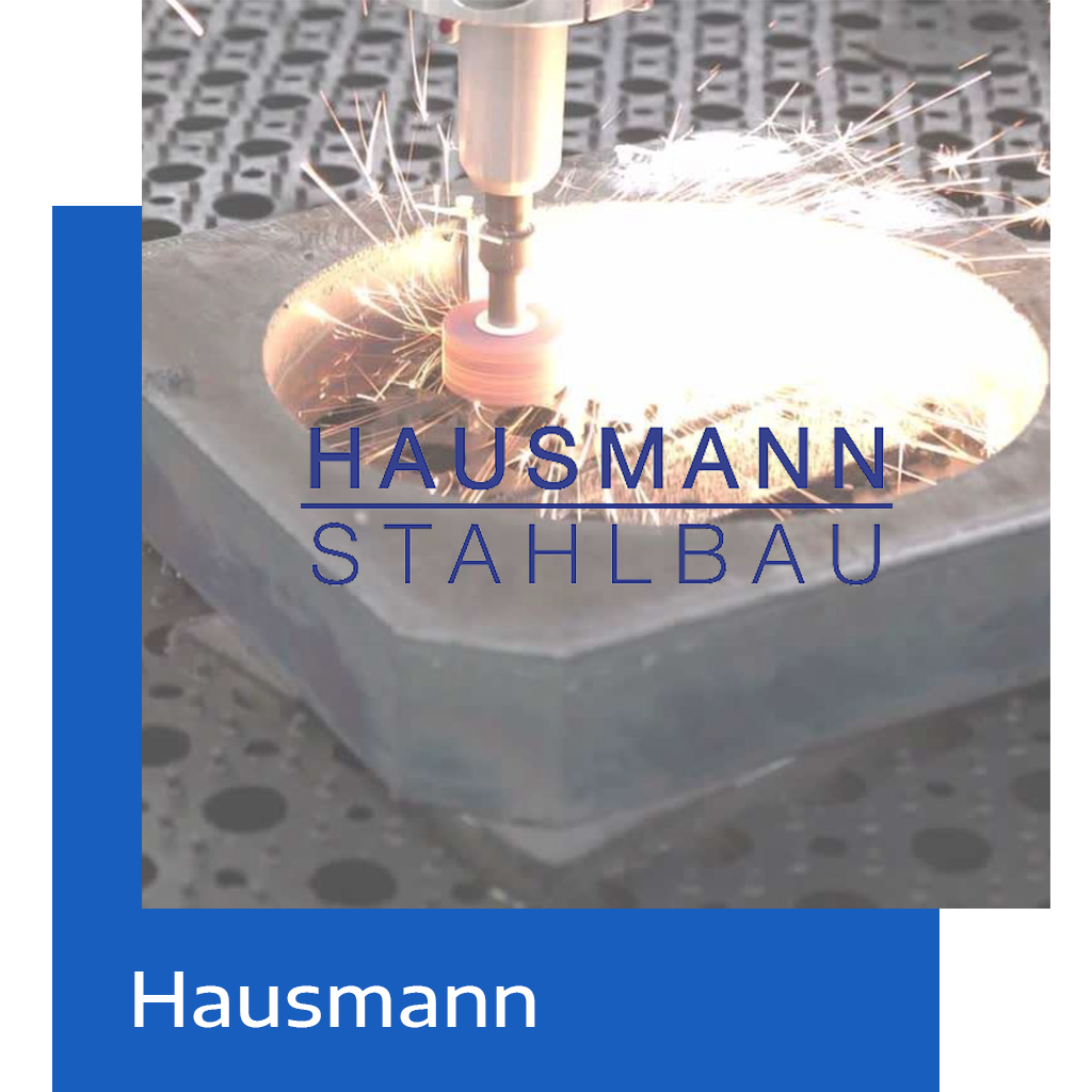 Vollautomatisches Verputzen für P3 bei Hausmann GmbH & Co. Stahlbau KG