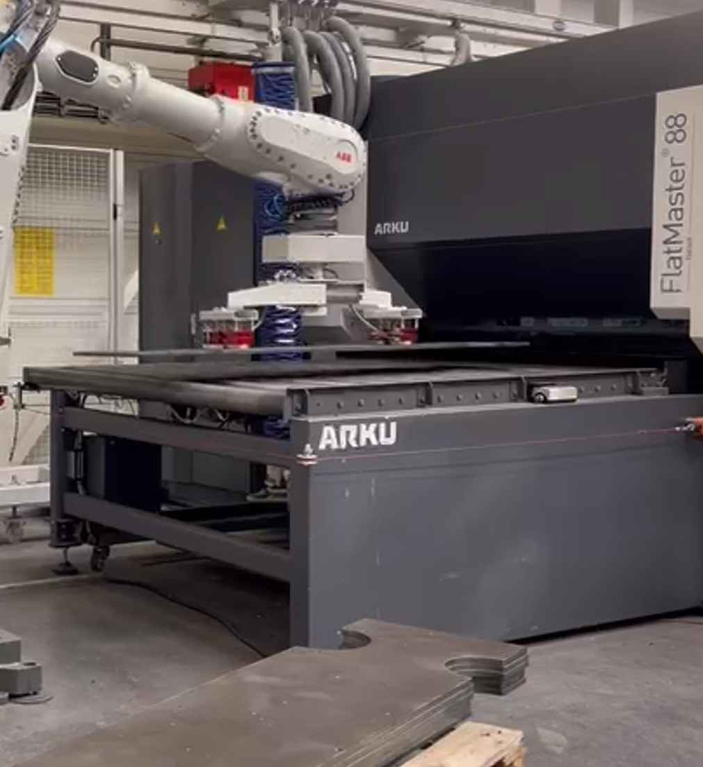 Richten – Vision-gesteuertes Beladen