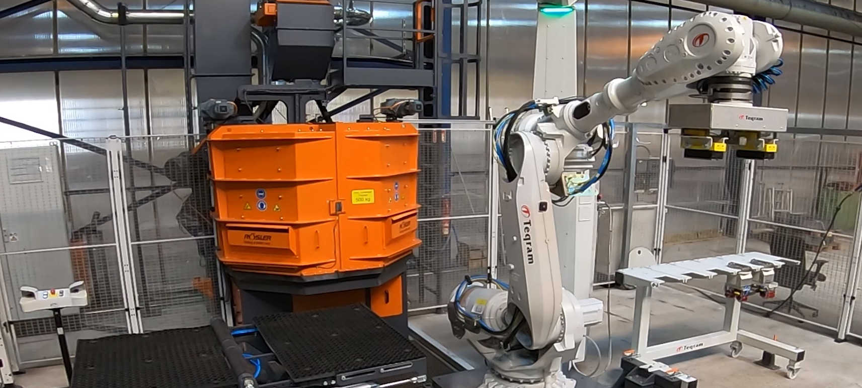 Strahlen – Automatisierte Reinigung